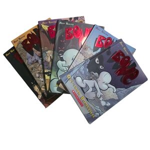 Bone Graphic Novel Collection Book 1-6 By Jeff Smith